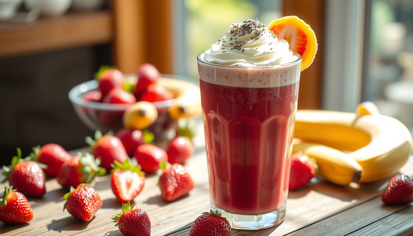 Classic Strawberry Banana Smoothie