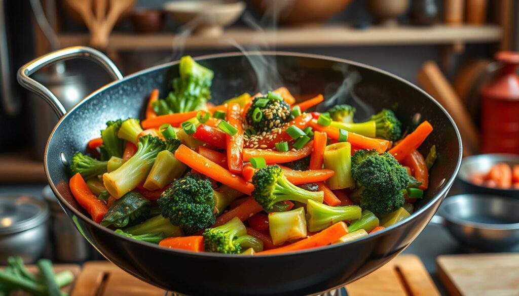 Chinese vegetable stir-fry