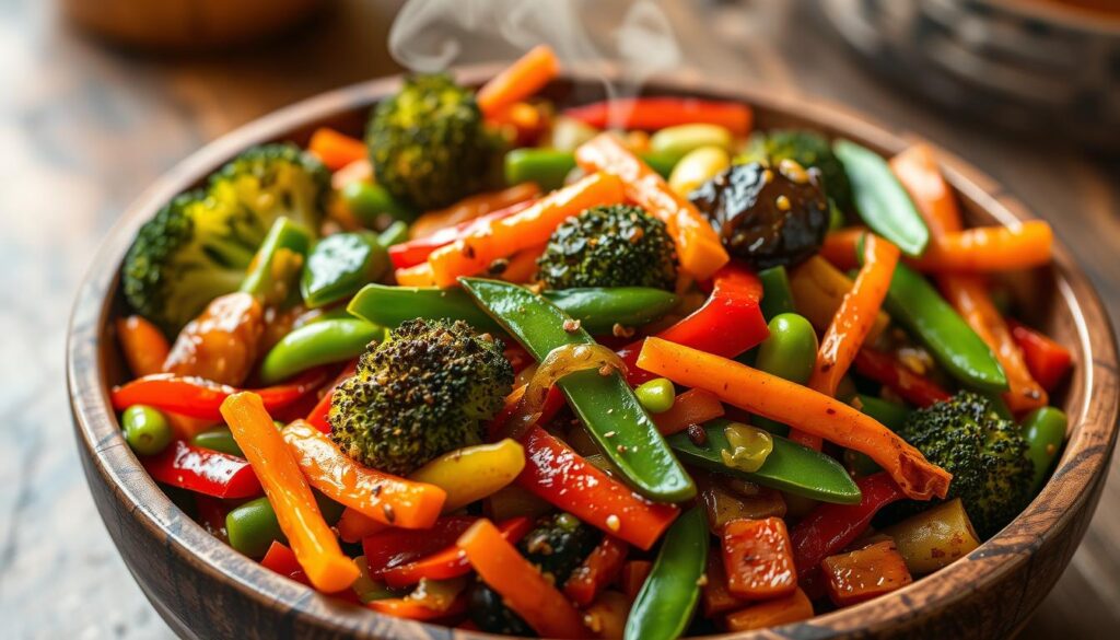 Chinese vegetable stir-fry