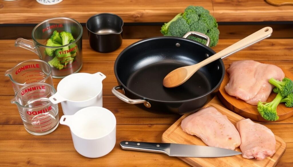 One-Pan Chicken and Broccoli Alfredo Recipe