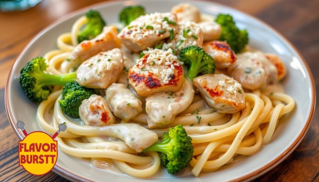 One-Pan Chicken and Broccoli Alfredo Recipe