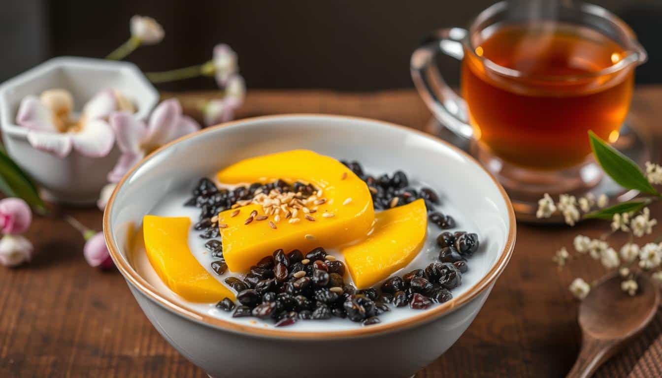 cantonese black rice dessert